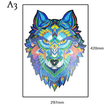 Carregar imagem no visualizador da galeria, Frete Grátis | Quebra-Cabeça Animais em Madeira