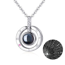 Carregar imagem no visualizador da galeria, Colar Projetor EU TE AMO em 100 idiomas - vários modelos