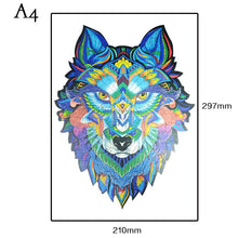 Carregar imagem no visualizador da galeria, Frete Grátis | Quebra-Cabeça Animais em Madeira